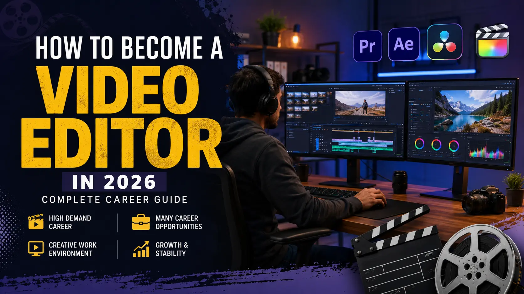 How to Become a Video Editor in 2026: Complete Career Guide