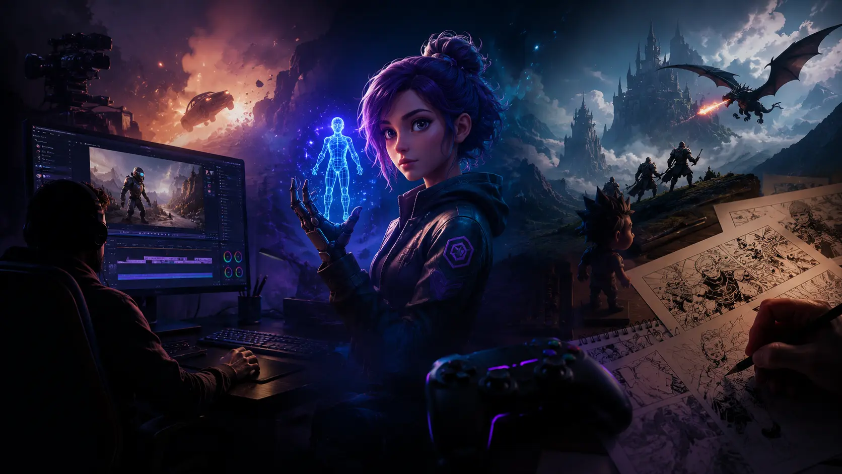 Mastering AVGC (Animation, Visual Effects, Gaming & Comics)