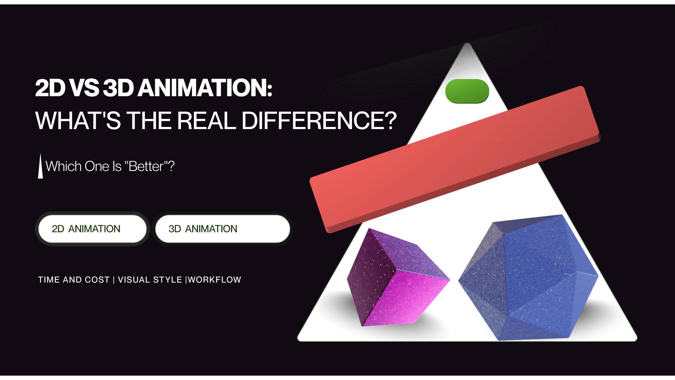 2D vs 3D Animation: What's the Real Difference?